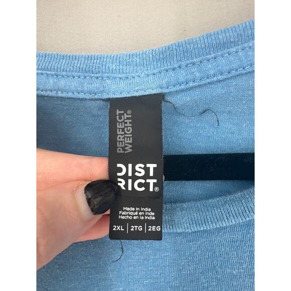 San Diego Shirt Mens 2XL Blue Graphic Tee California Beach Retro - Picture 2 of 6